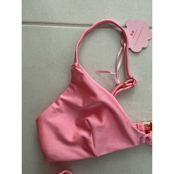 Kamari Swim Bikini Swimsuit Nala Cheeky Swimwear Bubblegum Pink - Picture 4 of 13